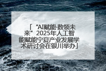“AI赋能·数领未来”2025年人工智能赋能宁夏产业发展学术研讨会在银川举办