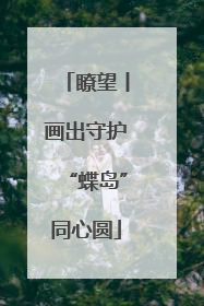 瞭望丨画出守护“蝶岛”同心圆