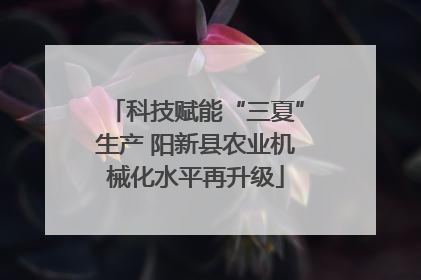 科技赋能“三夏”生产 阳新县农业机械化水平再升级