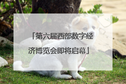 第六届西部数字经济博览会即将启幕