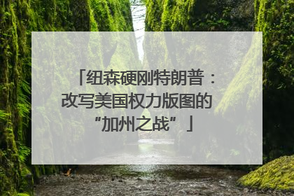 纽森硬刚特朗普：改写美国权力版图的 “加州之战”