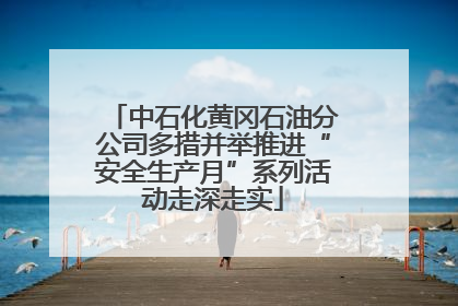中石化黄冈石油分公司多措并举推进“安全生产月”系列活动走深走实
