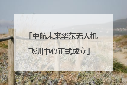 中航未来华东无人机飞训中心正式成立