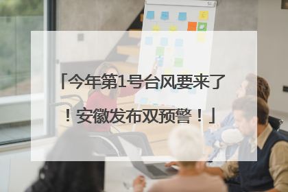 今年第1号台风要来了！安徽发布双预警！