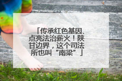 传承红色基因、点亮法治薪火！陕甘边界，这个司法所也叫“南梁”