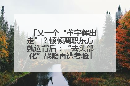 又一个“董宇辉出走”？顿顿离职东方甄选背后：“去头部化”战略再遭考验