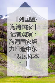 列国鉴·海湾国家丨记者观察：海湾国家努力打造中东“发展样本”