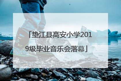 垫江县高安小学2019级毕业音乐会落幕