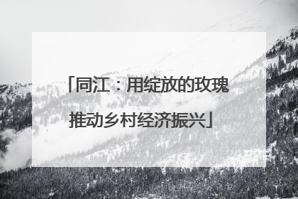 同江：用绽放的玫瑰 推动乡村经济振兴