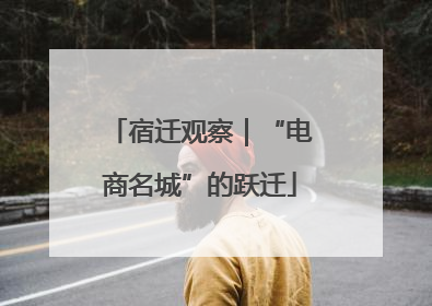 宿迁观察｜“电商名城”的跃迁