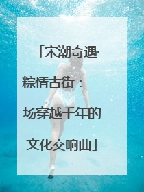 宋潮奇遇·粽情古街：一场穿越千年的文化交响曲