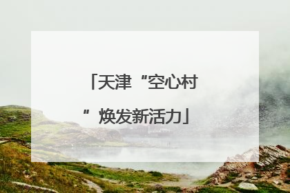 天津“空心村”焕发新活力