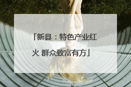 新县：特色产业红火 群众致富有方