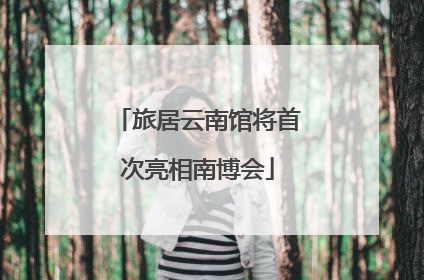 旅居云南馆将首次亮相南博会