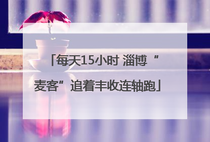 每天15小时 淄博“麦客”追着丰收连轴跑
