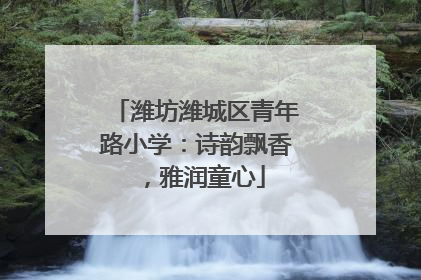 潍坊潍城区青年路小学：诗韵飘香，雅润童心
