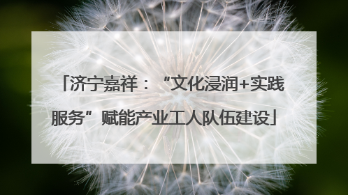 济宁嘉祥：“文化浸润+实践服务”赋能产业工人队伍建设