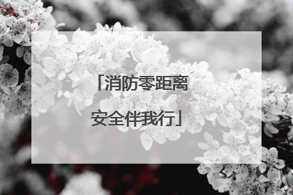 消防零距离 安全伴我行