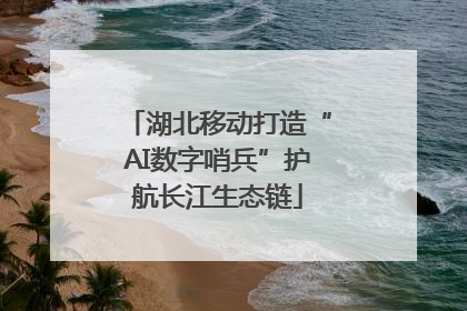 湖北移动打造“AI数字哨兵”护航长江生态链
