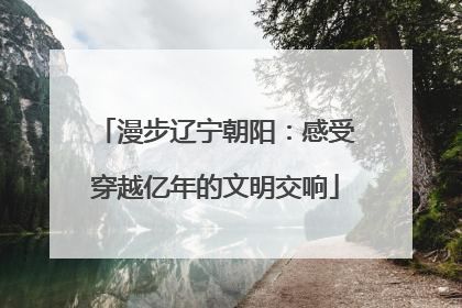 漫步辽宁朝阳：感受穿越亿年的文明交响
