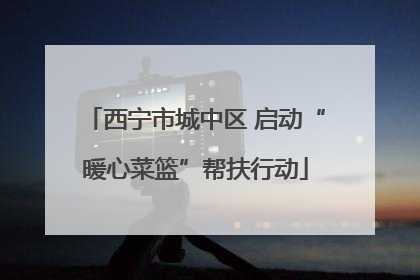 西宁市城中区 启动“暖心菜篮”帮扶行动