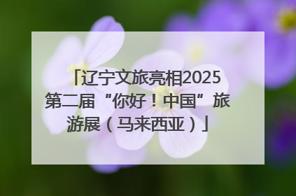 辽宁文旅亮相2025第二届“你好！中国”旅游展（马来西亚）