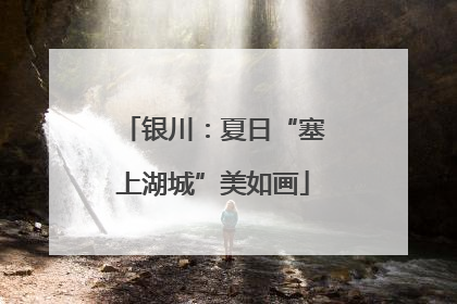 银川：夏日“塞上湖城”美如画