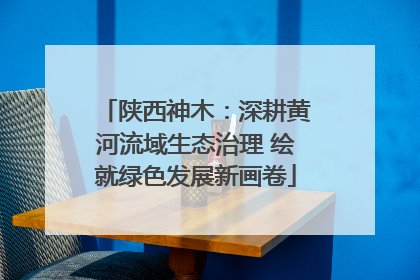 陕西神木：深耕黄河流域生态治理 绘就绿色发展新画卷