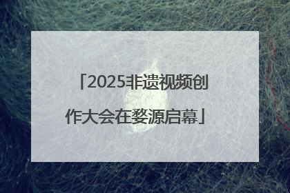 2025非遗视频创作大会在婺源启幕