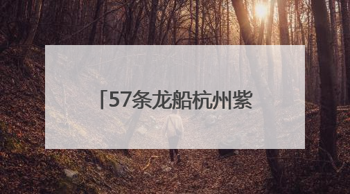 57条龙船杭州紫金港河竞逐 新老杭州人共度端午节