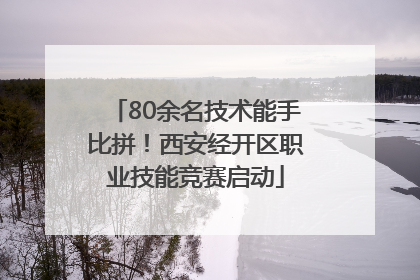 80余名技术能手比拼！西安经开区职业技能竞赛启动